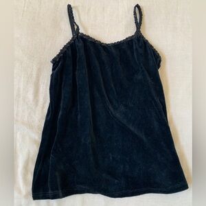 Velvet Sequin Tank Top